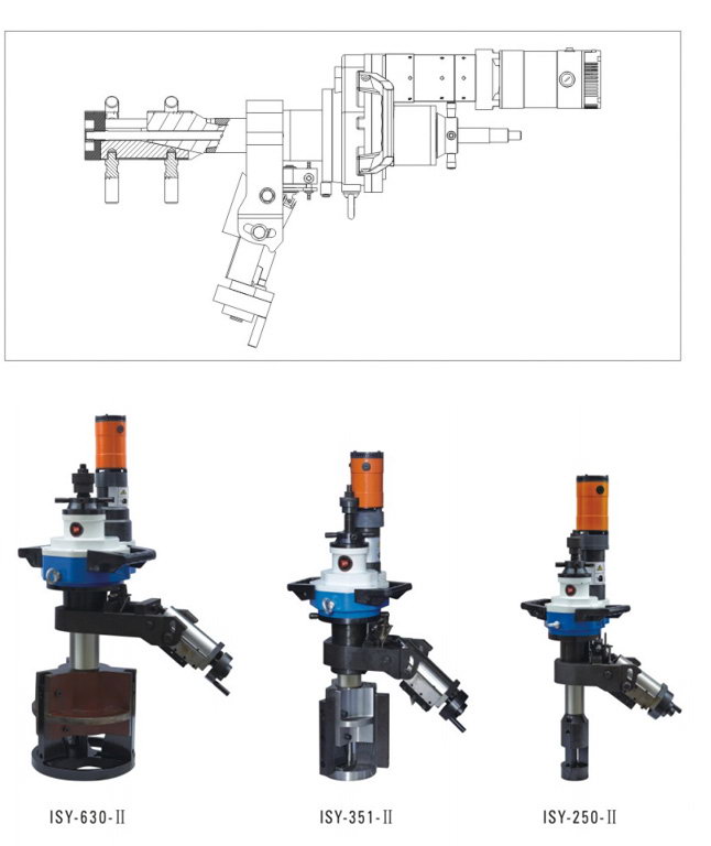 บริษัท วันพลัส เอ็นจิเนียริ่ง จำกัด OnePlus Engineering Co., Ltd II-Electric Pipe Beveling Machine 